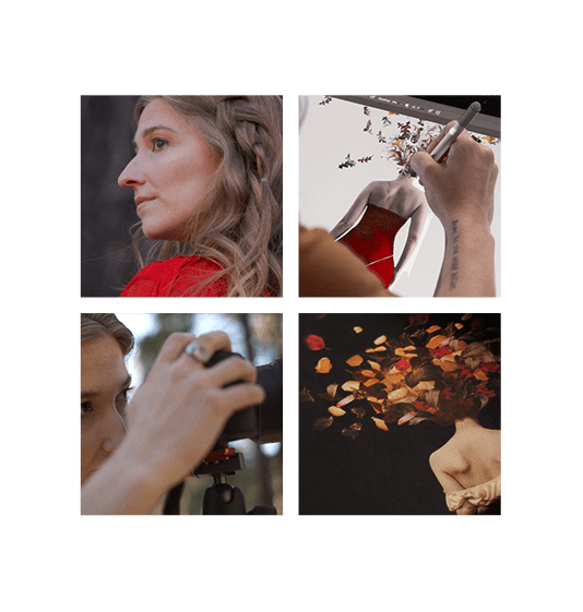 Brooke Shaden and Surface Four Squares